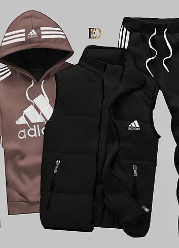 WİNTER SEASON NEW MODEL   BRAND  ADİDAS   FABRİC  3 THREAD   3 P - Görsel 5