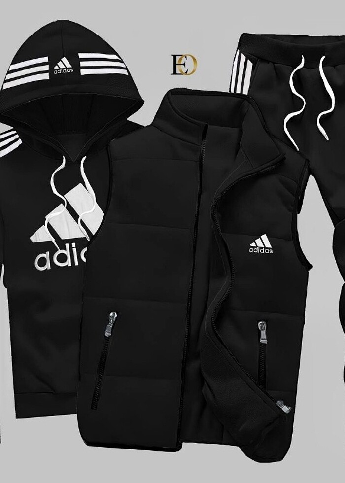 WİNTER SEASON NEW MODEL   BRAND  ADİDAS   FABRİC  3 THREAD   3 P - Görsel 2