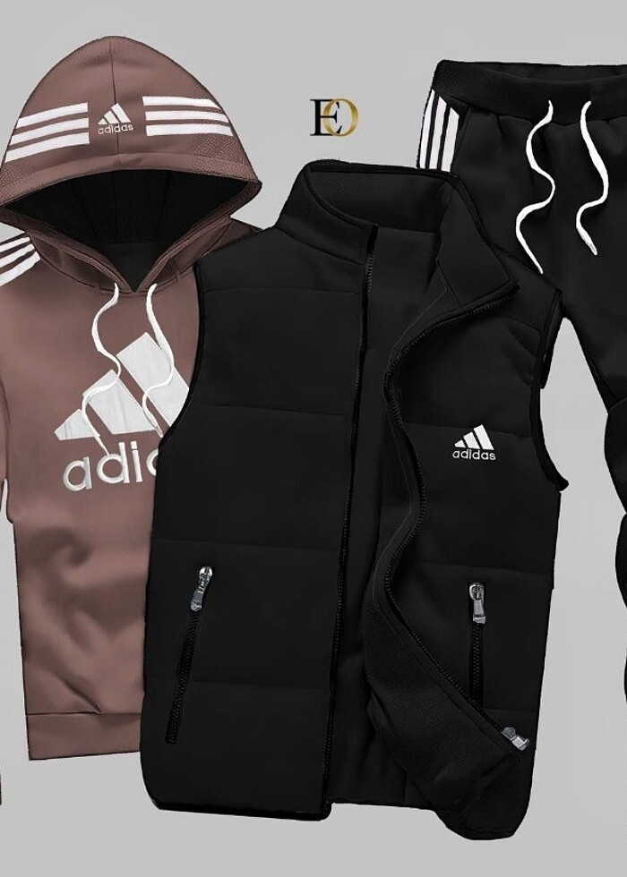 WİNTER SEASON NEW MODEL   BRAND  ADİDAS   FABRİC  3 THREAD   3 P - Görsel 5