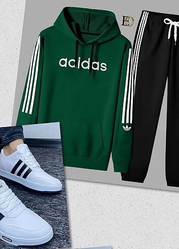 WINTER   SEASON   NEW MODEL    ADİDAS   3_ THREAD   2_  PİECE SE - Görsel 4