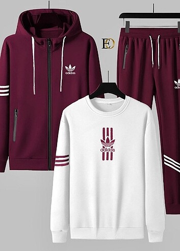 WINTER   SEASON   NEW MODEL    BRAND   ADIDAS   FABRİC   SCUBA   - Görsel 6