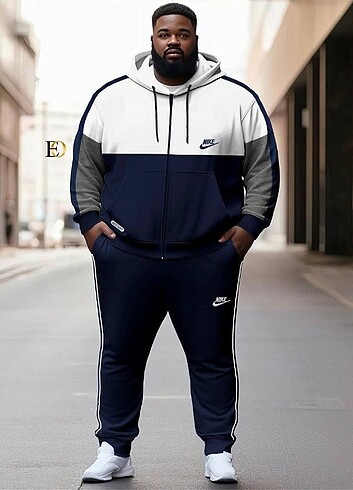 WINTER  SEASON  NEW MODEL    NİKE   3_ THREAD   2_ PICE SET   BA - Görsel 3