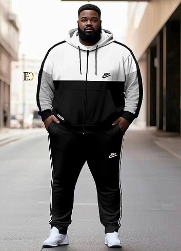 WINTER  SEASON  NEW MODEL    NİKE   3_ THREAD   2_ PICE SET   BA - Görsel 4