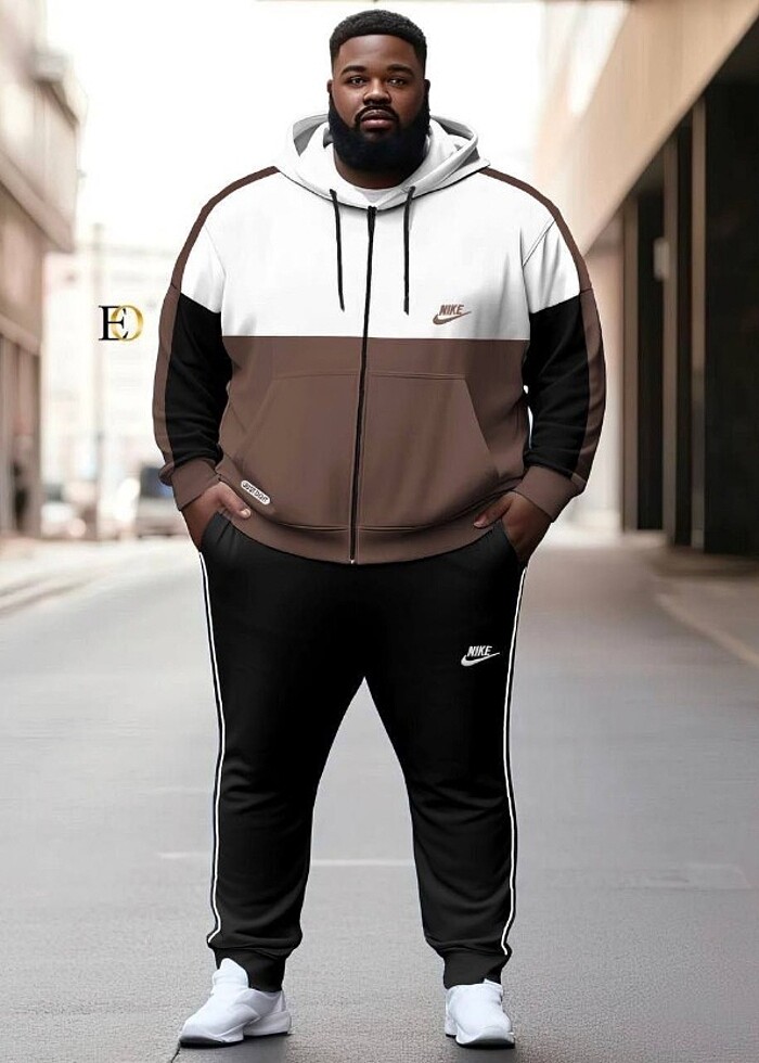 WINTER  SEASON  NEW MODEL    NİKE   3_ THREAD   2_ PICE SET   BA - Görsel 2