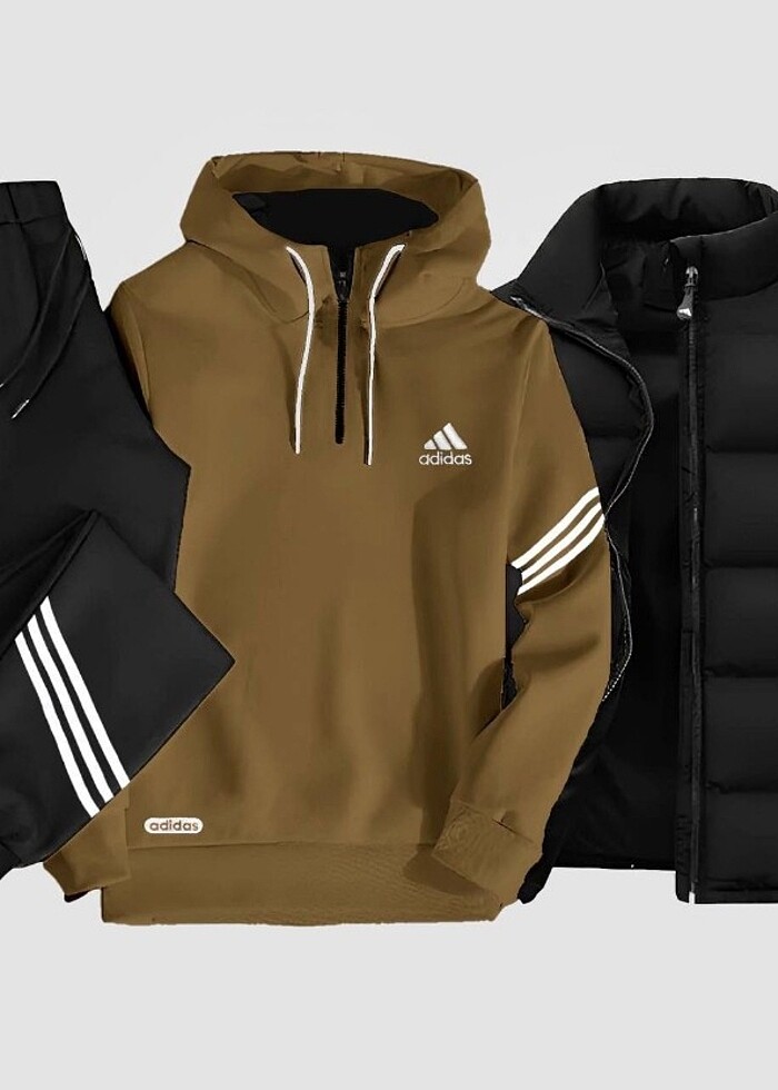 WİNTER  SEASON   NEW MODEL   ADİDAS   FABRIC 2 IPLIK  COTTON   S - Görsel 2