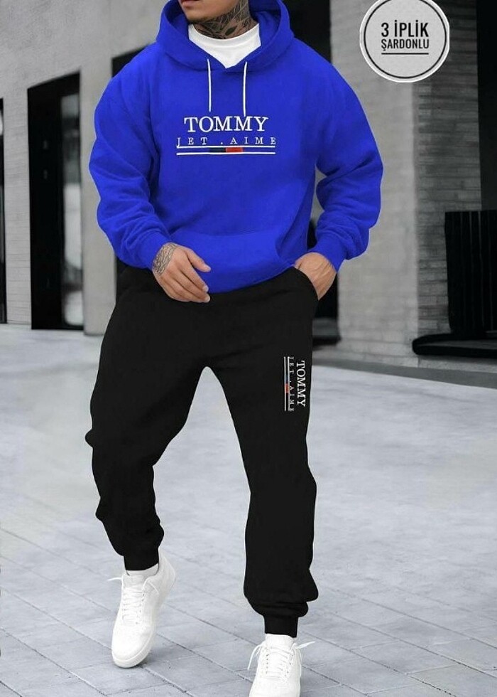WİNTER  2024/2025   TOMMY HILFIGER EXCLUSİVE   SET   FABRİC 3 IP - Görsel 4