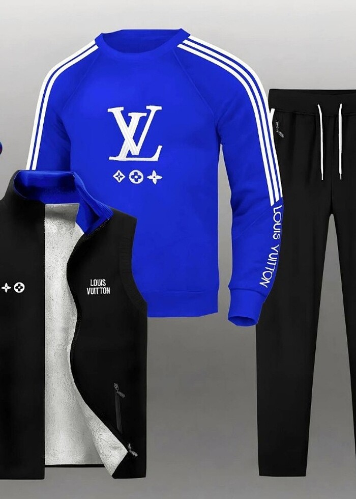 WİNTER   SEASON  NEW  MODEL   LOUİS  VUİTTON  FABRİC  3  İPLİK   - Görsel 2