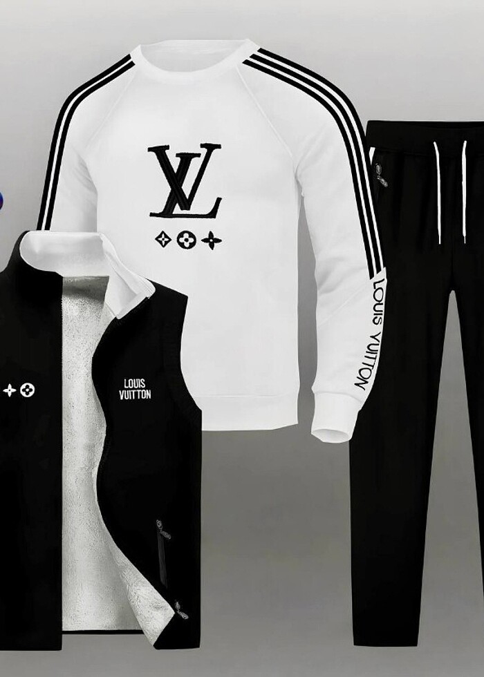 WİNTER   SEASON  NEW  MODEL   LOUİS  VUİTTON  FABRİC  3  İPLİK   - Görsel 5