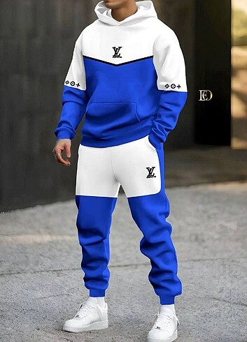 WİNTER  SEASON NEW MODEL   LOUİS VUİTTON 3 İPLİK   2 Lİ SET   Sİ - Görsel 3