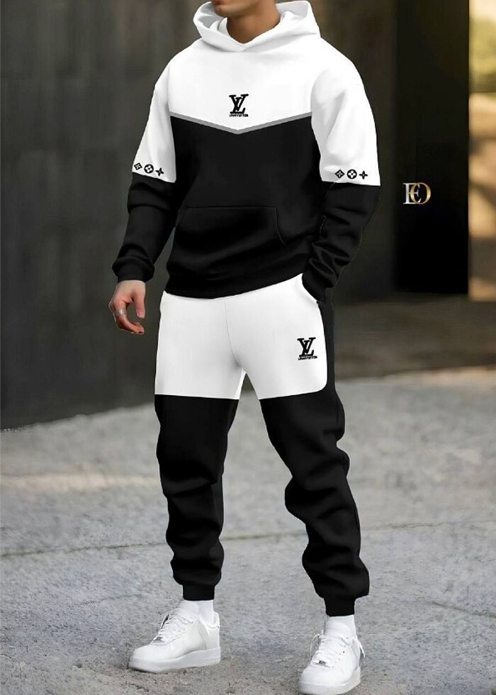 WİNTER  SEASON NEW MODEL   LOUİS VUİTTON 3 İPLİK   2 Lİ SET   Sİ - Görsel 5