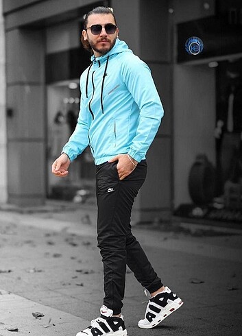 NİKE   NEW MODEL   İTHAL  KALİTE   EŞOFMAN TAKIM   PARAŞÜT   KUM - Görsel 2