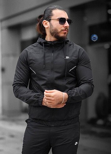 NİKE   NEW MODEL   İTHAL  KALİTE   EŞOFMAN TAKIM   PARAŞÜT   KUM - Görsel 3