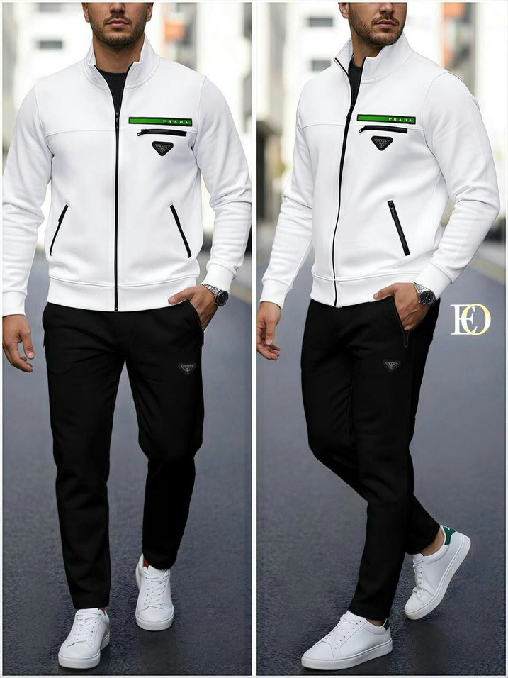 Erkek Siyah Fermuarlı Günlük Takım - Görsel 2