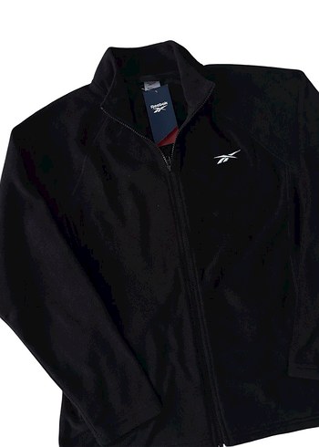 Fermuarlı Siyah Uzun Kollu Atletik Ceket - Görsel 5