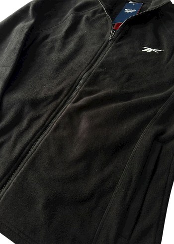 Fermuarlı Siyah Uzun Kollu Atletik Ceket - Görsel 6