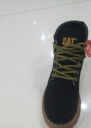 Sarı Renkli Rock Punk Erkek Ayakkabı Bağcığı - Görsel 8