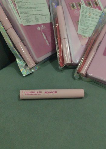 Pembe Cluster Lash Remover kirpik çıkarıcı