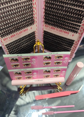 kirpik komple set