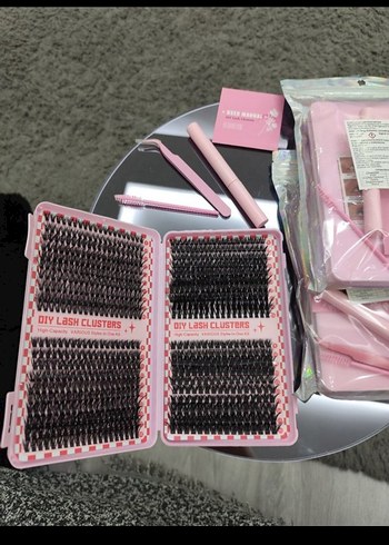 Takma Kirpik Seti 800adet haftaya stokta