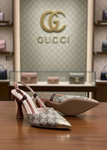 Tokalı Siyah Stiletto Topuklu Kadın Ayakkabı - Görsel 5