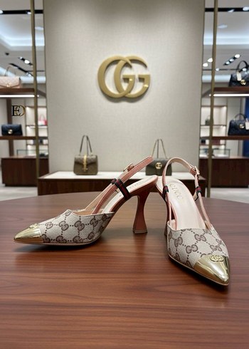 Tokalı Siyah Stiletto Topuklu Kadın Ayakkabı - Görsel 6