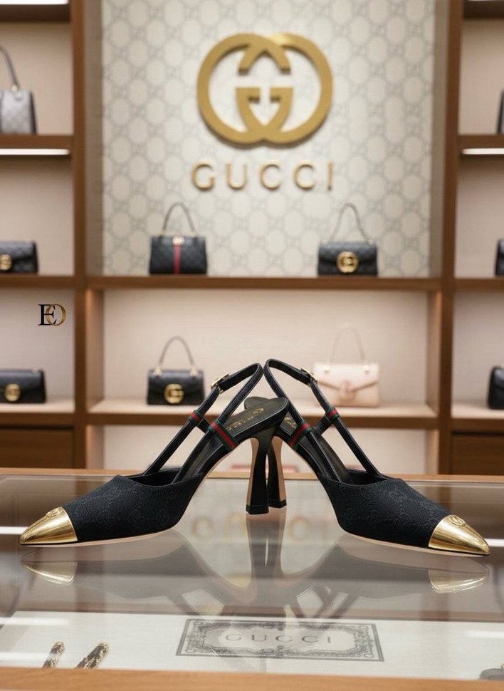 Tokalı Siyah Stiletto Topuklu Kadın Ayakkabı - Görsel 3