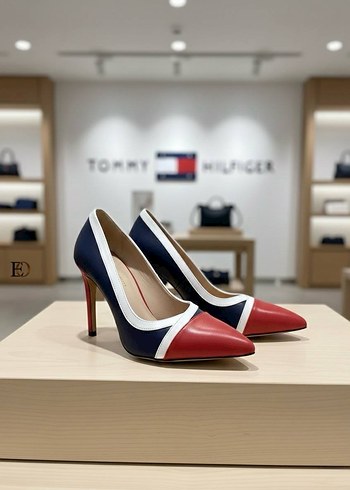 Renkli Stiletto Topuklu Kadın Ayakkabı - Görsel 3