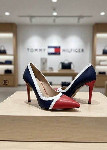 Renkli Stiletto Topuklu Kadın Ayakkabı - Görsel 2