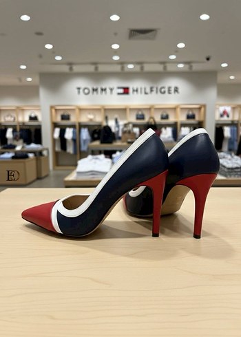 Renkli Stiletto Topuklu Kadın Ayakkabı - Görsel 5