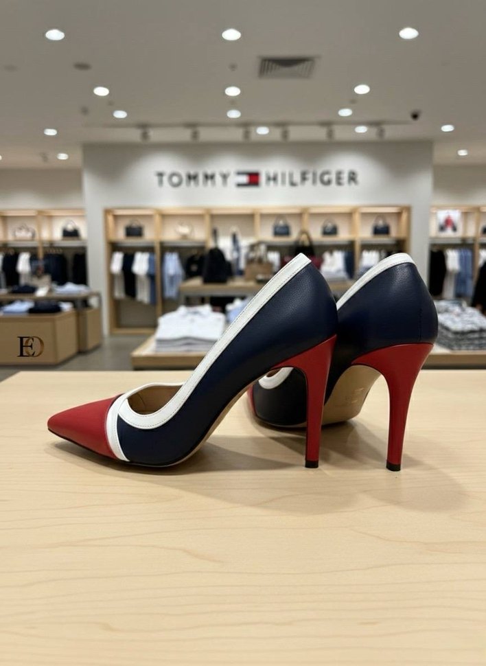 Renkli Stiletto Topuklu Kadın Ayakkabı - Görsel 5