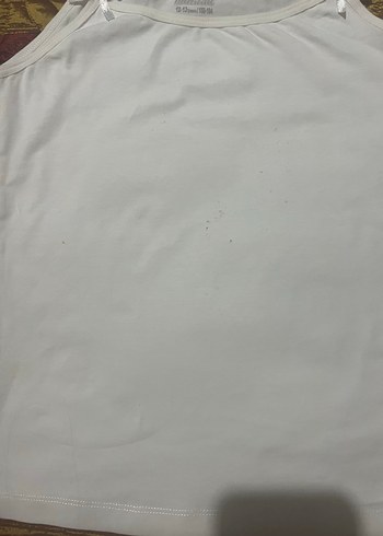 Diğer Beyaz İnce Askılı Kız Atlet