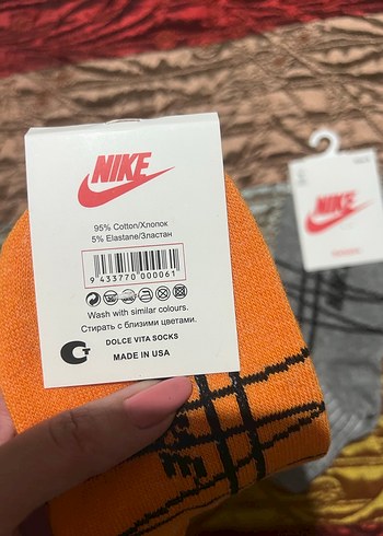 Nike çocuk çorap Desenli Spor Çorap 33-35 no - Görsel 4