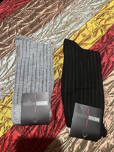 2 adet erkek çorap 40-44 no