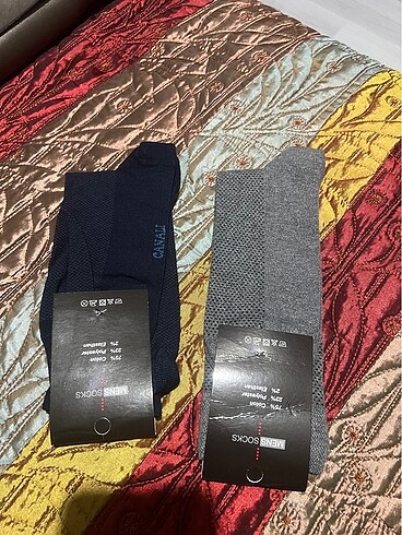 2 adet erkek çorap 40-44 no