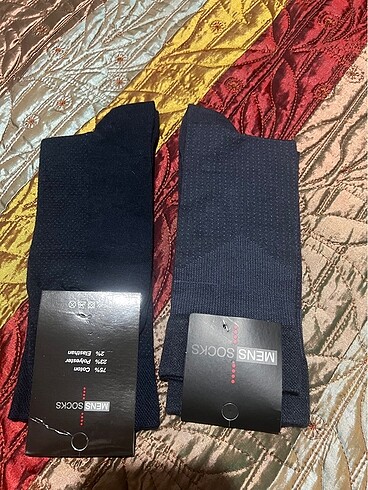 2 adet erkek çorap 40-44 no