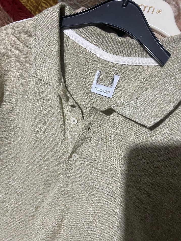 Zara Polo yaka tişört - Görsel 4