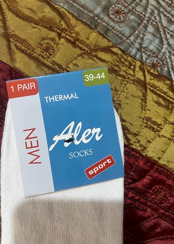 2 adet Beyaz Erkek Çorap - Görsel 2