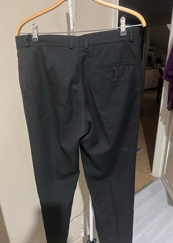 Siyah Erkek klasik Pantolonu - Görsel 3