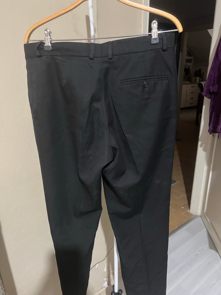 Siyah  Erkek klasik Pantolonu - Görsel 3