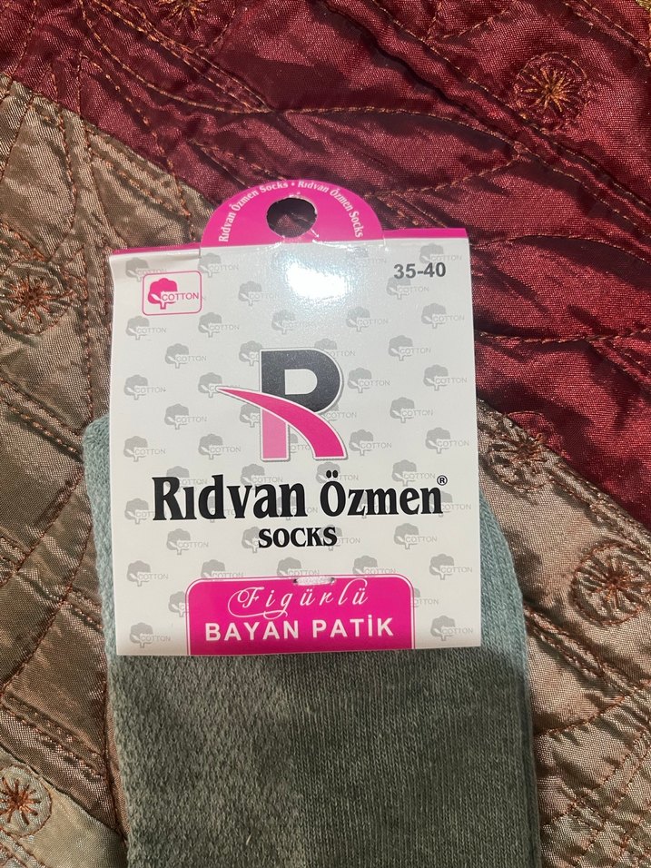 2 adet Kız Çocukları için Baskılı Çoraplar - Görsel 3