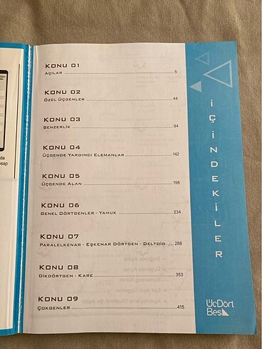 345 TYT AYT GEOMETRİ KONU ANLATIMLI SORU BANKASI