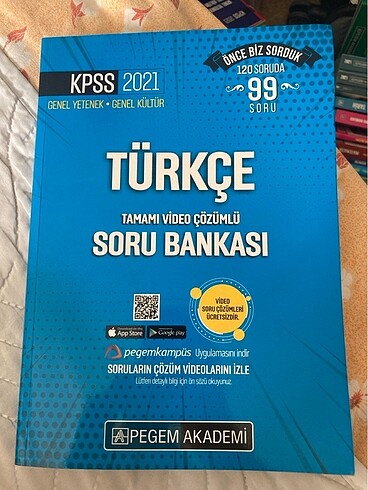 PEGEM AKADEMİ TÜRKÇE SORU BANKASI
