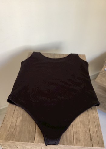 s Beden siyah Renk Moschino Baskılı Siyah V Yaka Body