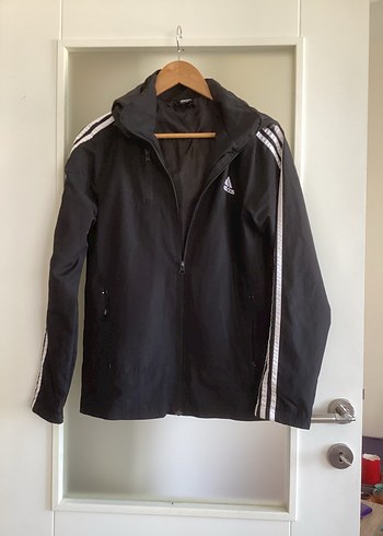 Adidas Siyah Erkek Spor Rüzgarlık