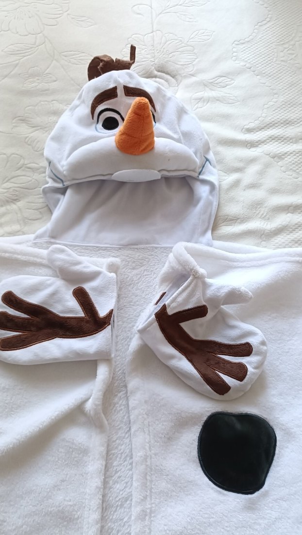 Nakışlı Erkek Çocuk Bornozu - Görsel 2