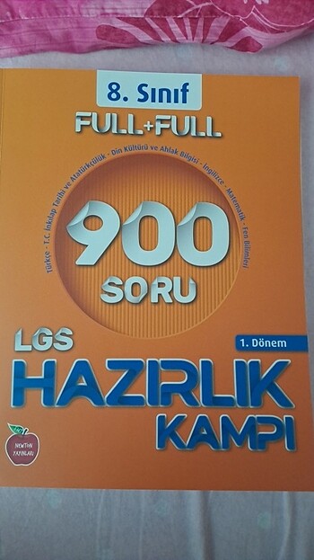 Newton yayınları 8. Sınıf lgs hazırlık kampı 1. Dönem tüm dersle