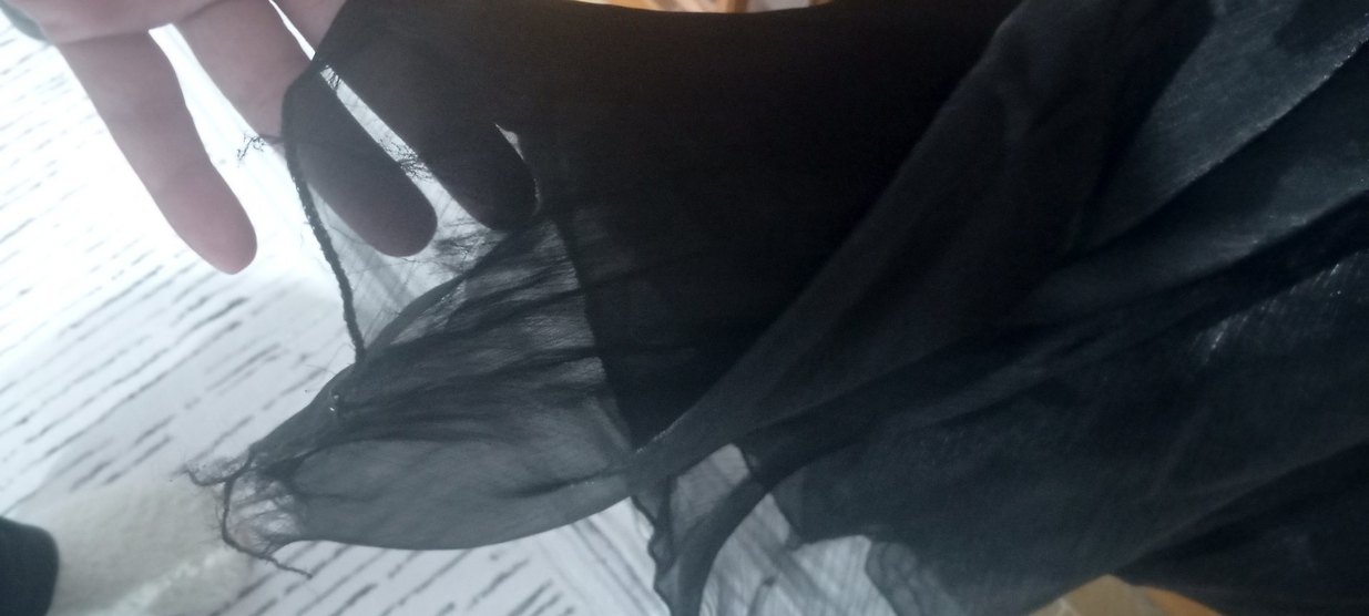 Siyah Straplez Gotik Uzun Abiye Elbise - Görsel 5