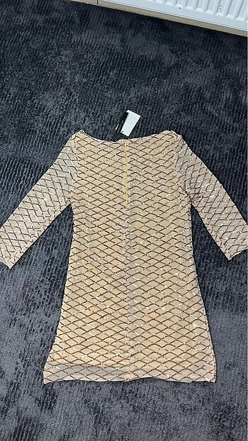 m Beden JOURNEY Gold Elbise 38 beden
