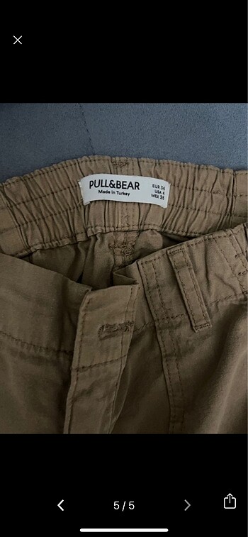 Pull and Bear PULL AND BEAR KADIN KARGO PANTOLON