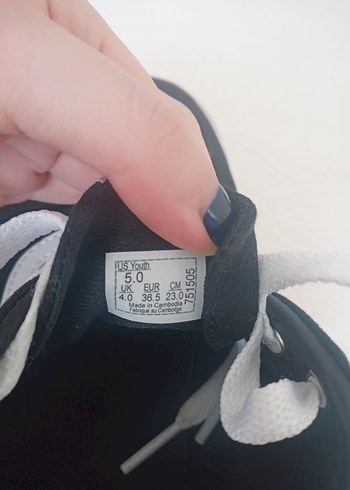 36,5 Beden Vans Kadın Sokak Stili Spor Ayakkabı